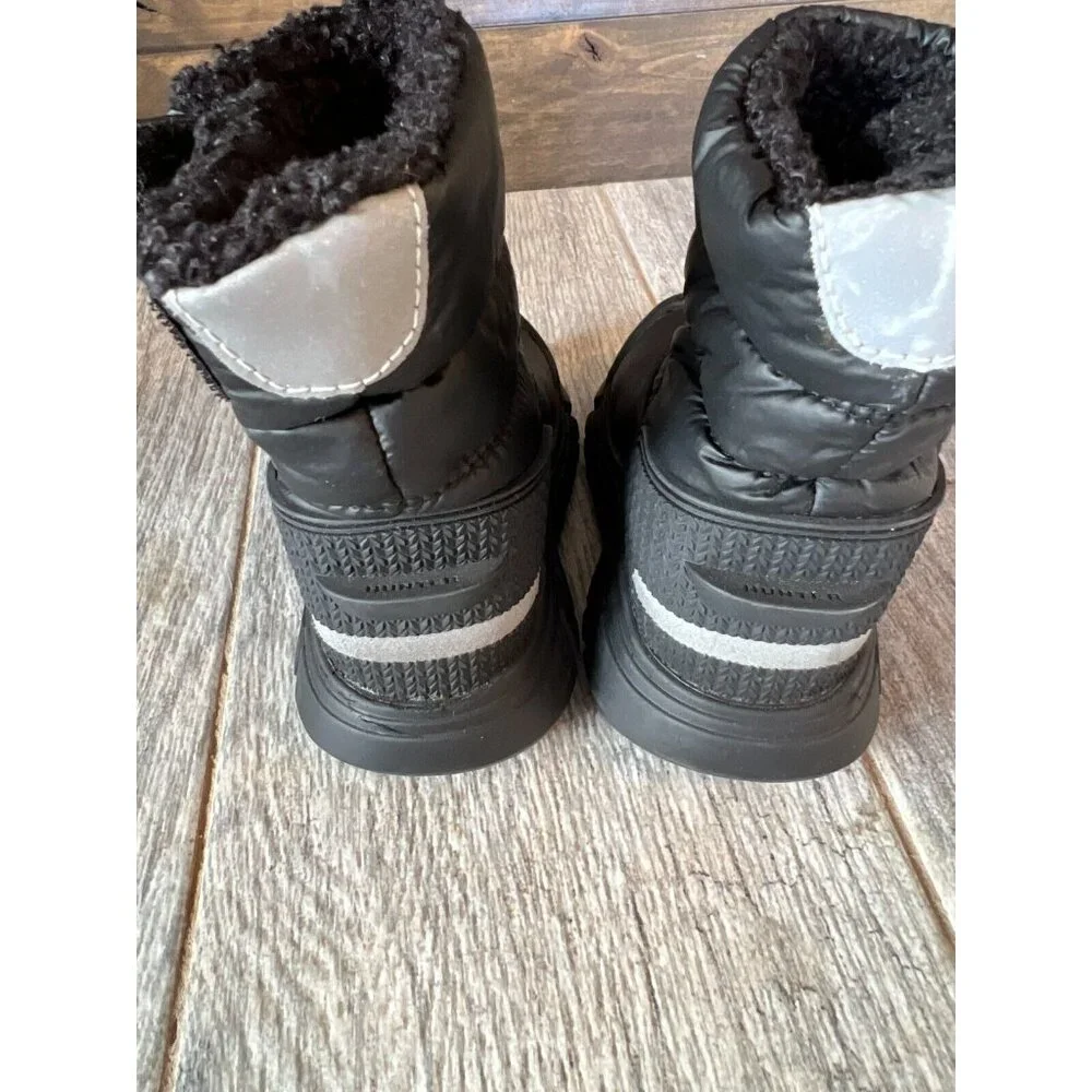 Hunter Intrepid Snow Boots 5T Black Insulated Puffer Winter 5 Toddler NWOT